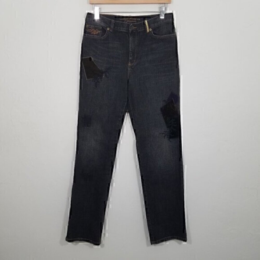 Lauren Ralph Lauren Premium Jeans Black Size 8